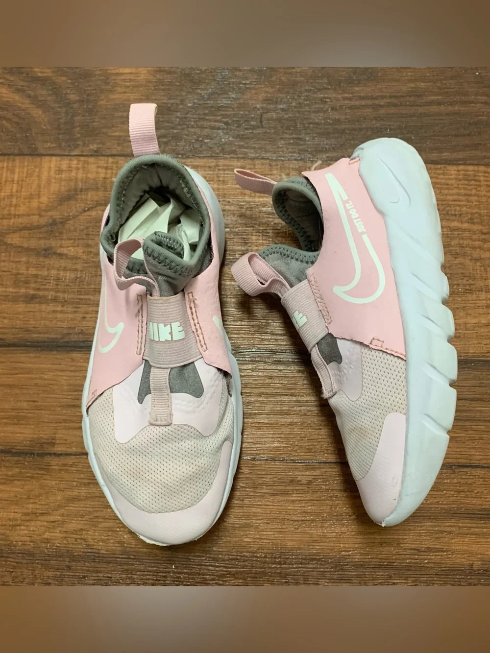 Nike Younger Kids' Flex Runner 2 Running Pink Shoes Sneakers Size 1Y